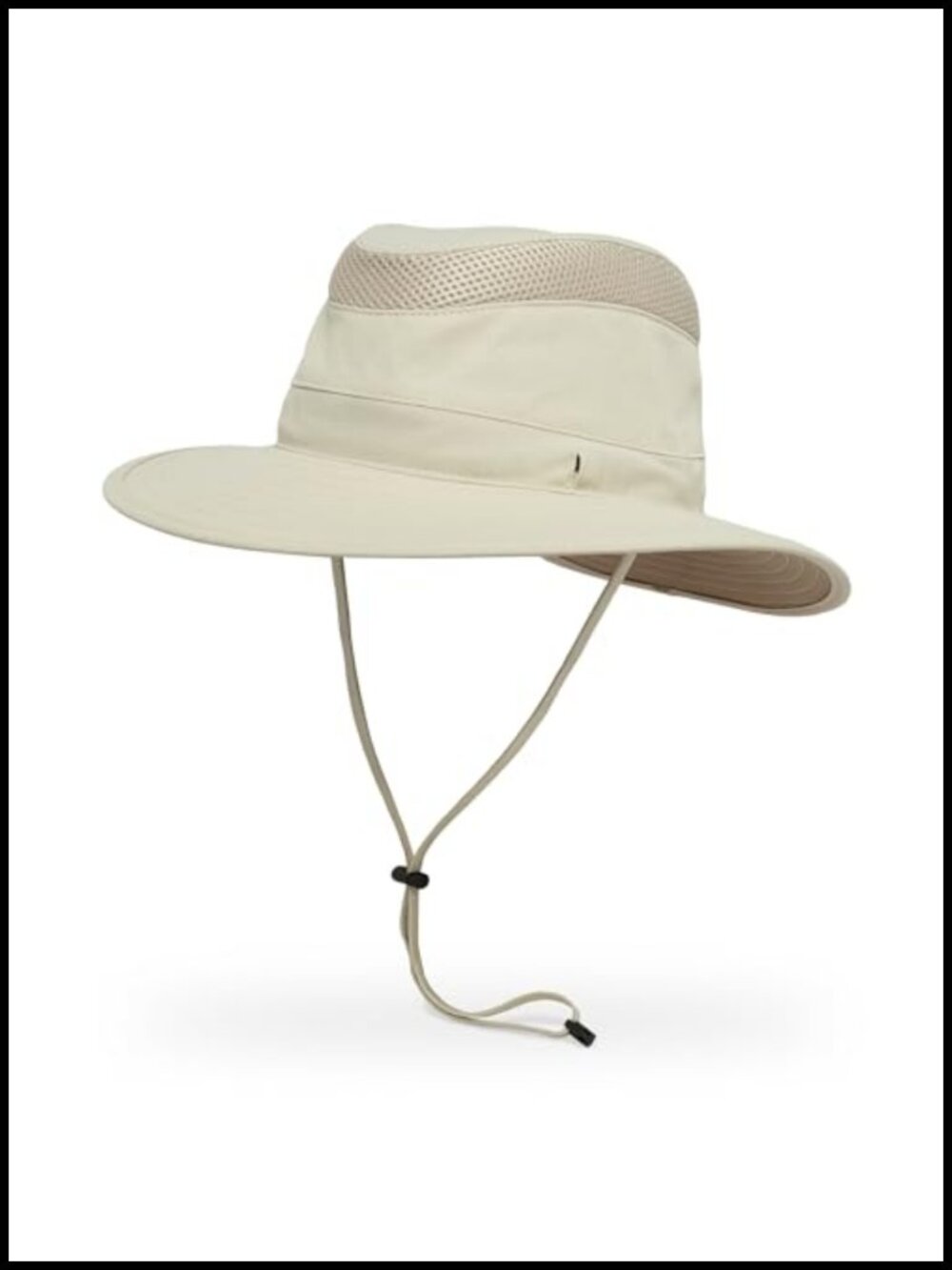 UPF 50+ Fishing Hat with Chin Strap, Packable Sun Hat